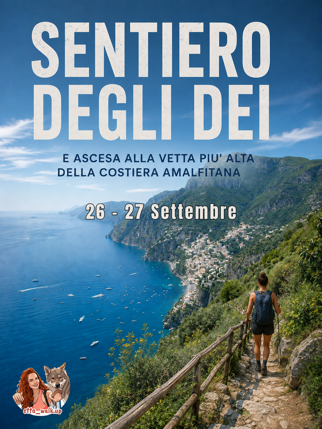 ⛰️SENTIERO DEGLI DEI E ASCESA ALLA VETTA PIU' ALTA DELLA COSTIERA AMALFITANA 🌊🌿