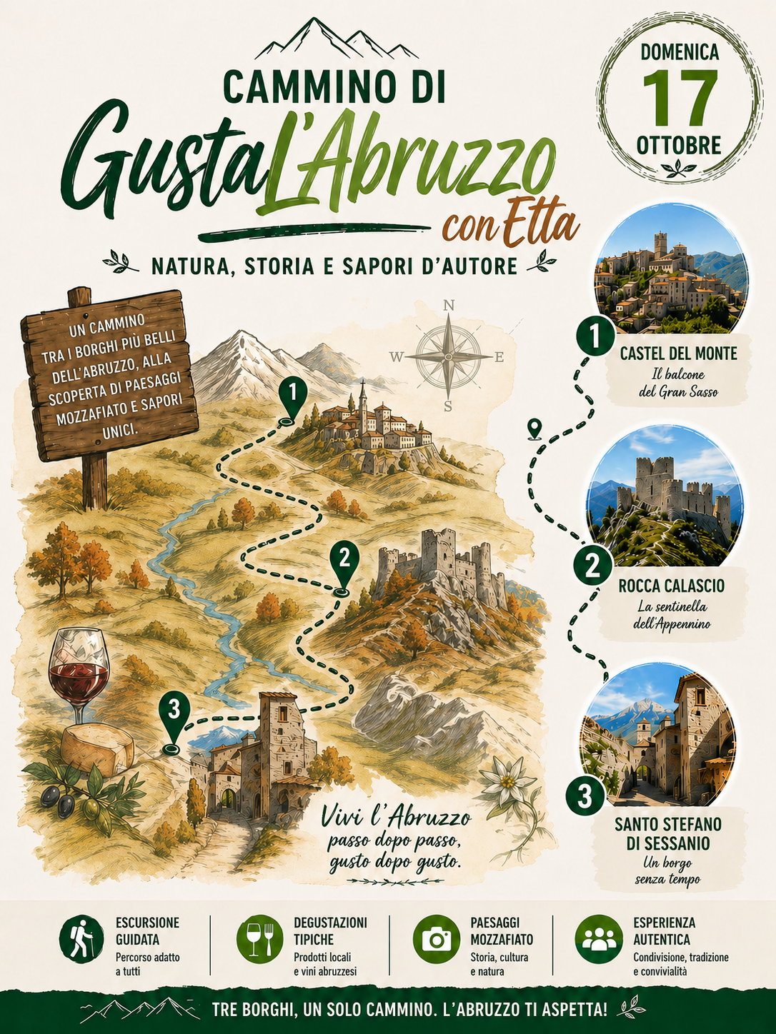 👣 GustaL'Abruzzo con Etta 🏰