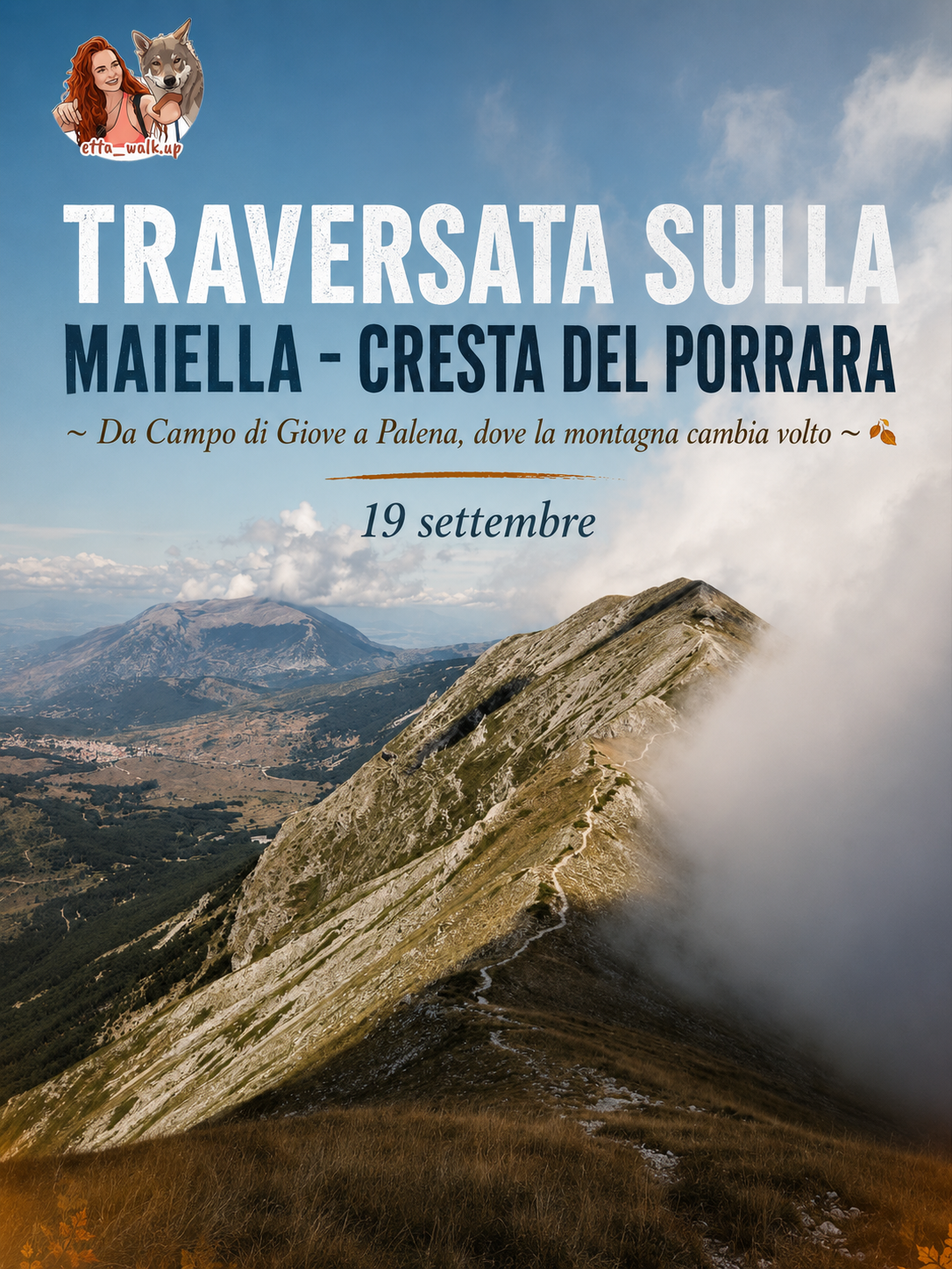 TRAVERSATA SULLA MAIELLA - CRESTA DEL PORRARA
