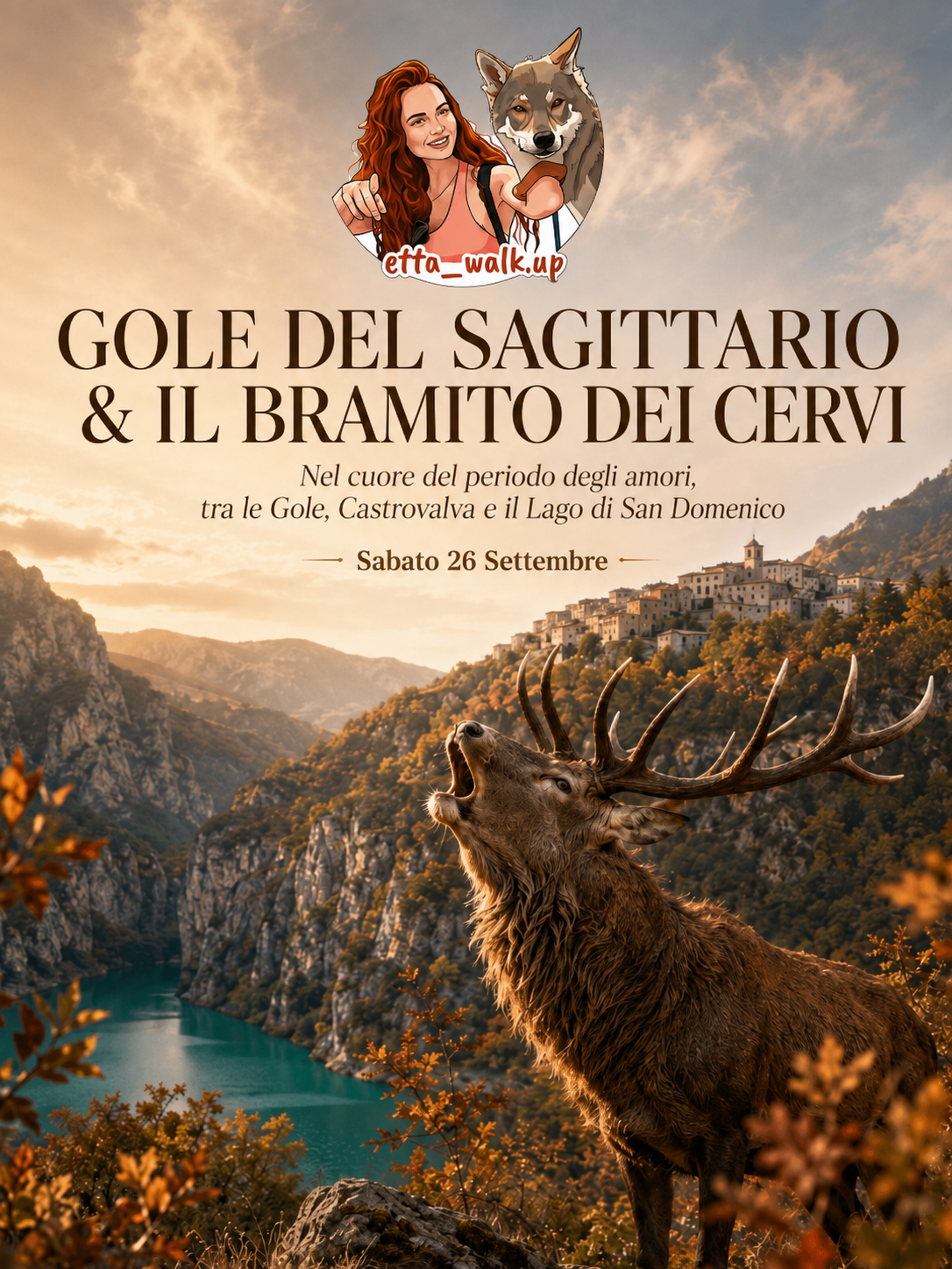 💧🍁 GOLE DEL SAGITTARIO & IL BRAMITO DEI CERVI 🦌
