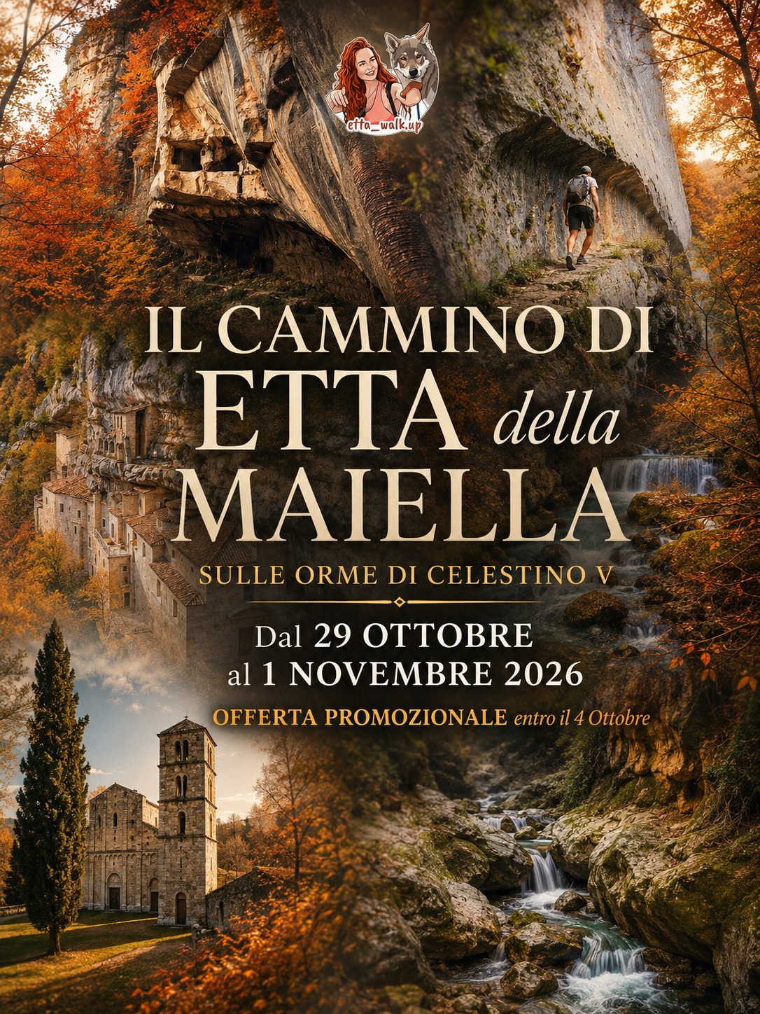 👣 IL CAMMINO DI ETTA della MAIELLA ⛰️🍂